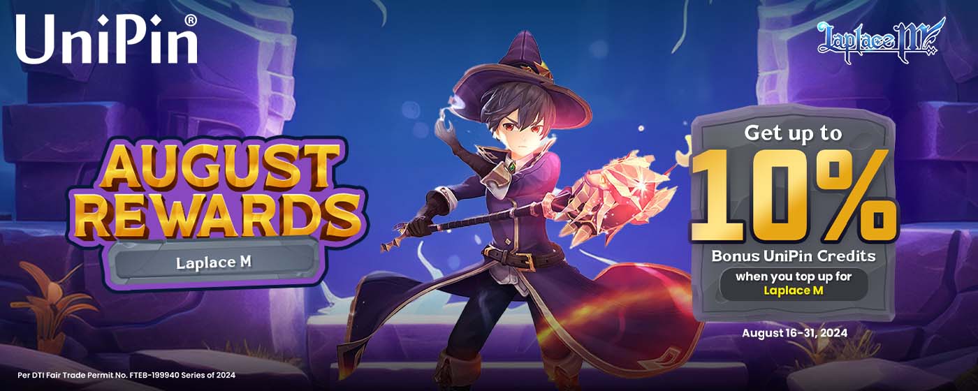 August Rewards: Laplace M (PH)
